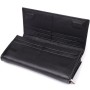 Гаманець ST Leather З натуральної шкіри Чорний (23112)