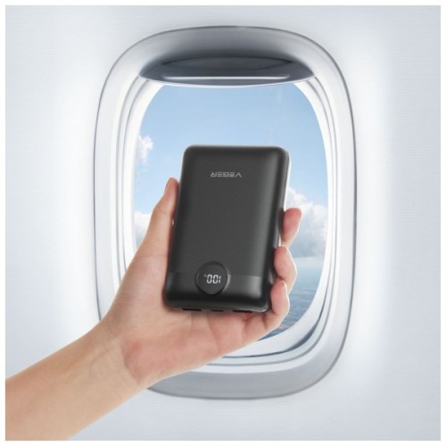 Батарея універсальна VEGER 20000mAh S20 22.5W PD/3/0 QC/3.0 black (6970453554198)