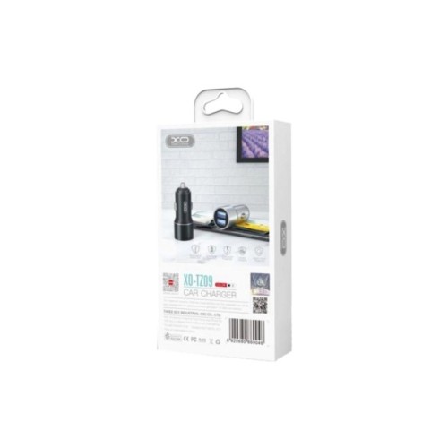Зарядний пристрій XO 1xUSB + cable USB to Micro 5P TZ09 black (6920680873487)