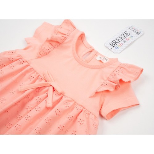 Плаття дитяче Breeze з оборкою (19734-98G-peach)