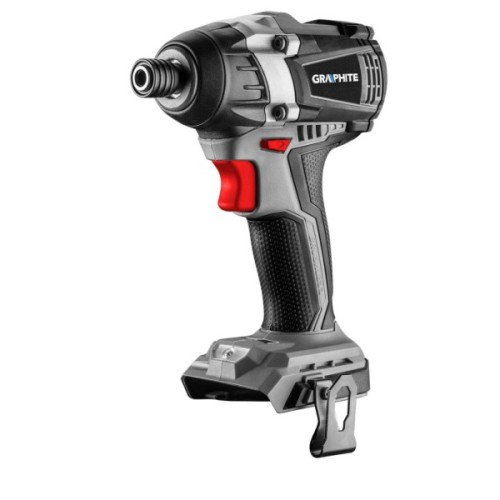 Гайковерт Graphite Energy+ 18V, безщітковий, 2700об/хв, 200Нм, 3 швидкості, 1.2кг (без АКБ та ЗП) (58G024)