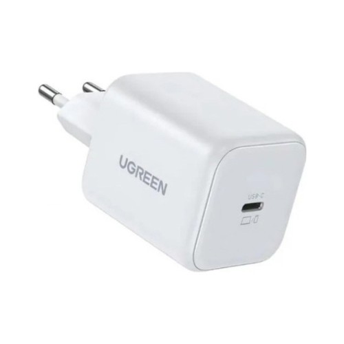 Зарядний пристрій Ugreen USB-C GaN 45W X524 white (65053)