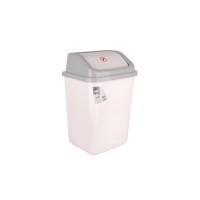 Контейнер для сміття Violet House 0098 White 30 л (0098 WHITE с/кр.30 л)