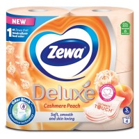 Туалетний папір Zewa Deluxe Персик 3 шари 4 рулони (9011111035769)