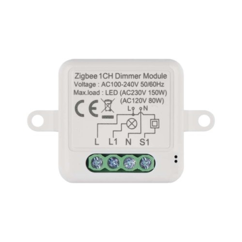 Модуль управління розумним будинком EMOS H5107 ZigBee 3.0 1-Channel Dimmer (H5107)