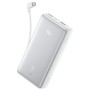 Батарея універсальна Anker 10000mAh 22.5W Built-In USB-C Cable White (A110DH21)