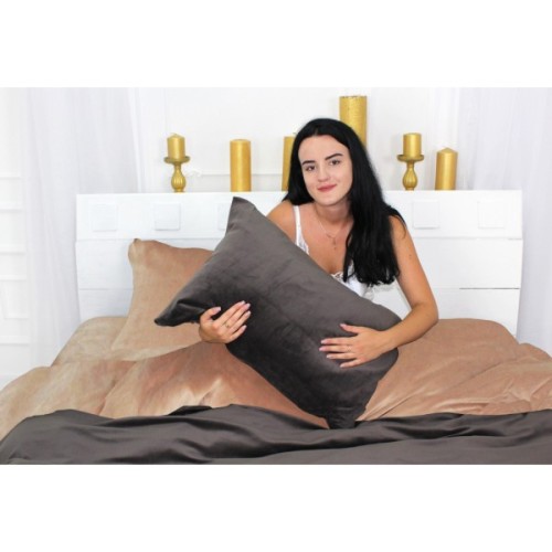 Постільна білизна MirSon Велюр Winter Frost 28-0004 + 28-0003 Kohleria Velvet 2х160х220 (2200004008660)