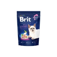 Сухий корм для кішок Brit Premium by Nature Cat Adult Chicken 300 г (8595602552962)