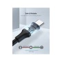 Дата кабель USB 2.0 AM to USB-C 0.5m 3.0A (18W) Nickel Plating US287 Black Ugreen (60115)