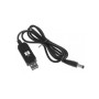 Кабель живлення USB to DC 5.5x2.1mm 12V 1.0m XoKo (XK-DC512)