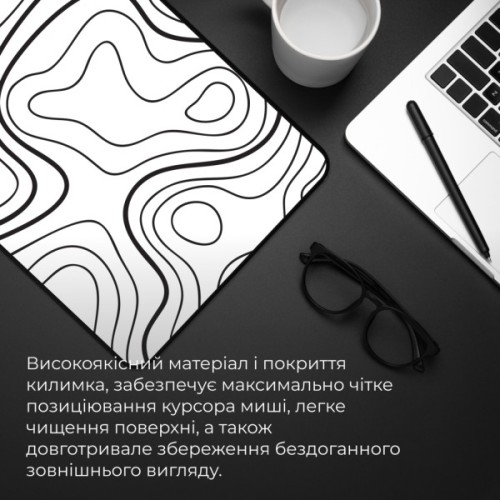 Килимок для мишки GamePro Speed/Control White (MP085AW)