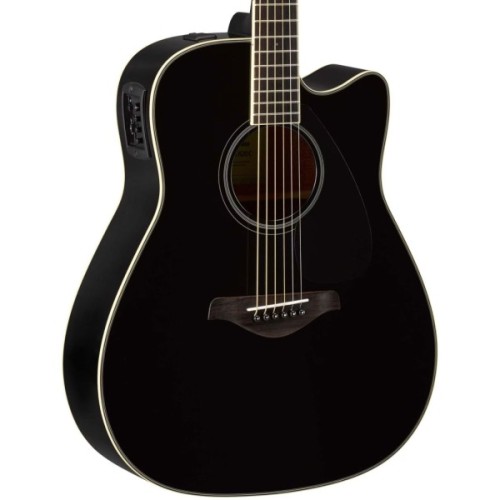 Гітара електроакустична Yamaha FGX820C Black