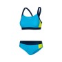 Купальник Aqua Speed Naomi 460-284 блакитний, жовтий, чорний 34 (5908217671097)
