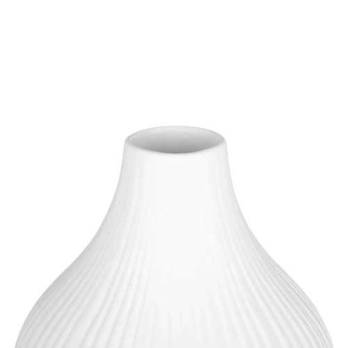 Ваза Ardesto Lucca, 16.5х19.5см, порцеляна, білий (AR3814W)