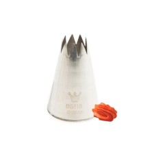 Кондитерська насадка Martellato Open Star 16 мм (BS 116) Кондитерська насадка Martellato Open Star 16 мм (BS 116)