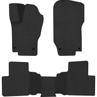 Килимок в салон EVAtech Mercedes-Benz ML-Class (W164) 2005-2011 2 поко (MB11723ZD3MS4RBB)
