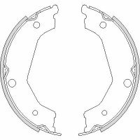 Гальмівні колодки REMSA 4732.00
