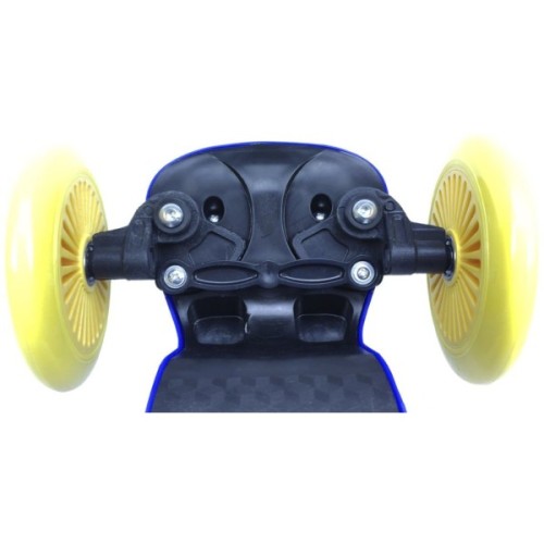 Самокат Bimbo Bike Monsters 12` з регулюванням висоти Синьо-жовтий (75803-IS)