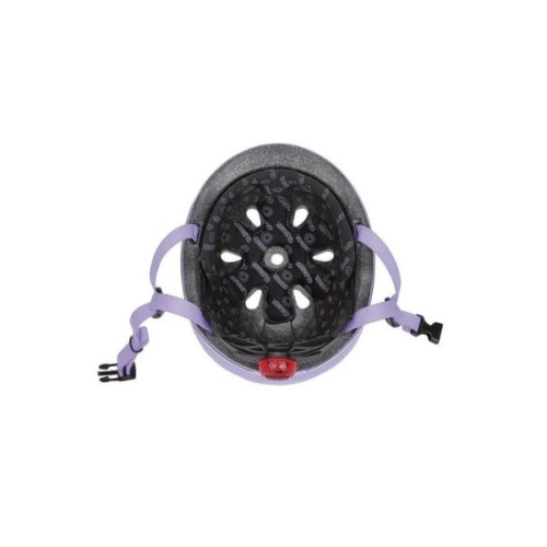 Шолом Globber Go up lights 45-51см лавандовий, з ліхтариком (506-103)