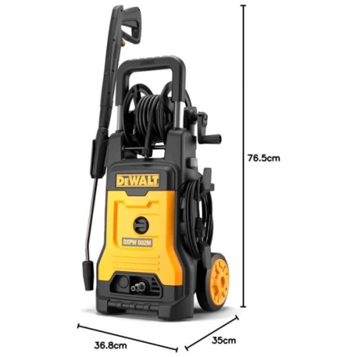 Мийка високого тиску DeWALT 2.1 кВт, 150 бар, шланг 10 м (DXPW002M-E)