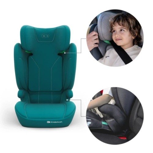 Автокрісло Kinderkraft i-Spark 2 Plus i-Size Green (KCISPA02GREPL00) (5902533931491)