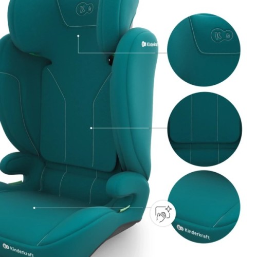 Автокрісло Kinderkraft i-Spark 2 Plus i-Size Green (KCISPA02GREPL00) (5902533931491)