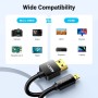 Кабель мультимедійний HDMI M to HDMI micro M 1.0m 4K HD127 black Ugreen (30148)