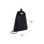 Сумка для взуття Kite 601M Black&Silver (K26-601M-14)