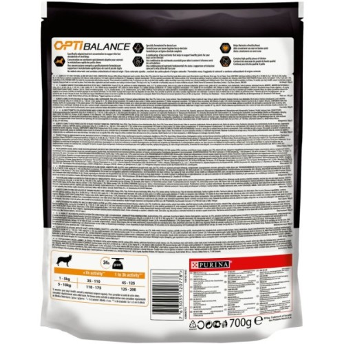 Сухий корм для собак Purina Pro Plan Dog Small&Mini Adult з куркою і рисом 700 г (7613035120778)