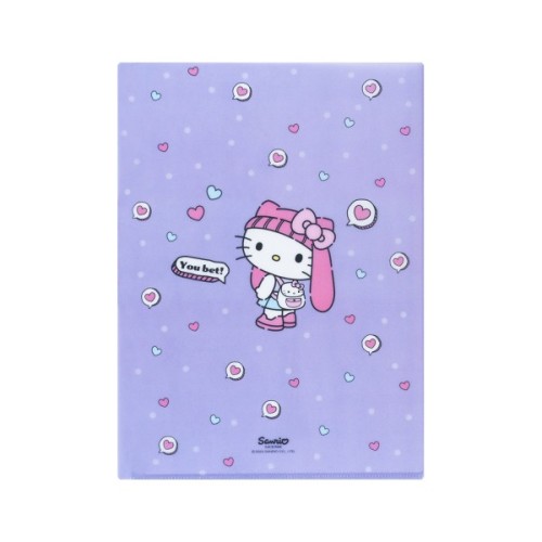 Папка - куточок Kite із клапаном A4 Hello Kitty- 5 (HK25-248-5)