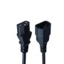 Кабель живлення C13 to C14 2.0m black Armorstandart (ARM73125)