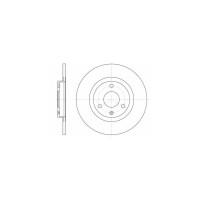 Гальмівний диск LPR C1221P