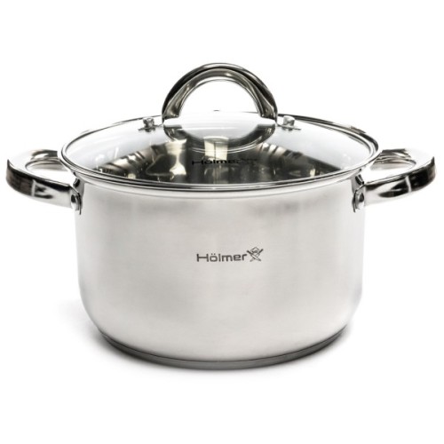 Каструля Hölmer з кришкою 3,6л (CR-18435-SS)