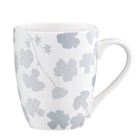 Чашка Ardesto Capri, 320мл, порцеляна, біло-блакитний (AR0432CWB)