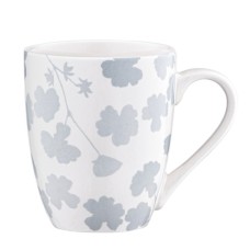 Чашка Ardesto Capri, 320мл, порцеляна, біло-блакитний (AR0432CWB)