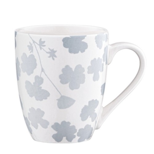 Чашка Ardesto Capri, 320мл, порцеляна, біло-блакитний (AR0432CWB)