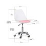 Офісне крісло Evo-kids Capri White / Pink (H-231 W/PN)