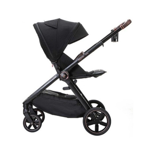 Коляска Espiro 2 в 1 Only 510 Stylish Black (колеса GEL) (5905683801928)