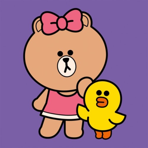 Картина по номерам Santi Лайн Френдс Чоко та Саллі 25*25см полотно кольорове (955018)