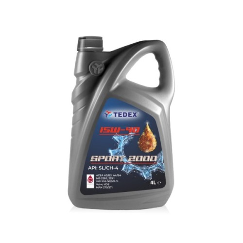 Моторна олива TEDEX SPORT 2000 SL/CH-4 15W40 4л (1606)