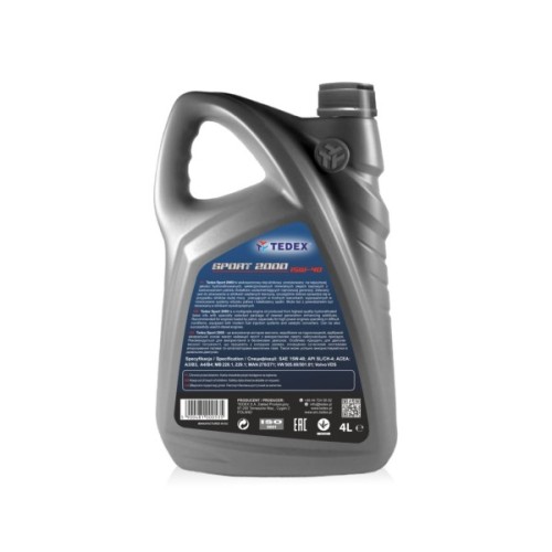 Моторна олива TEDEX SPORT 2000 SL/CH-4 15W40 4л (1606)