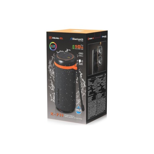 Акустична система REAL-EL X-711 Black (EL121600026)