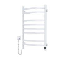 Сушарка для рушників Navin Avalon, 800х480 , таймер-регулятор, сталь, білий, ліве підключення (12-103153-4880)