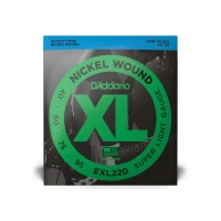 Струни для гітари D'Addario XL Nickel Wound Bass Super Light (40-95) (EXL220)