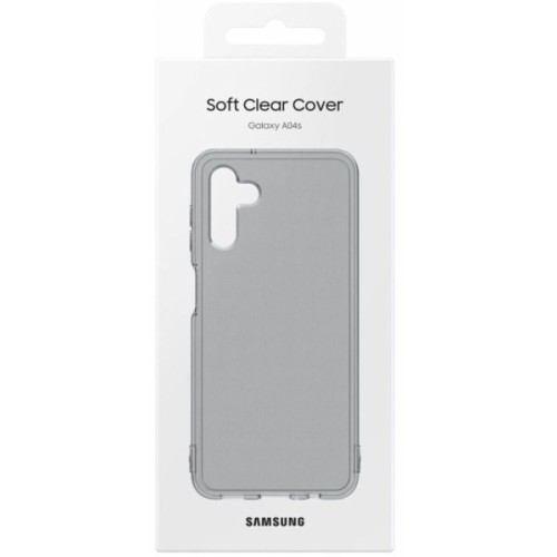 Чохол до мобільного телефона Samsung Samsung A04s Soft Clear Cover Black (EF-QA047TBEGRU)