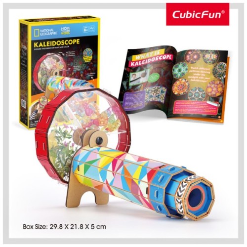 Пазл Cubic Fun Набір для моделювання STEM Калейдоскоп (DS1090h)