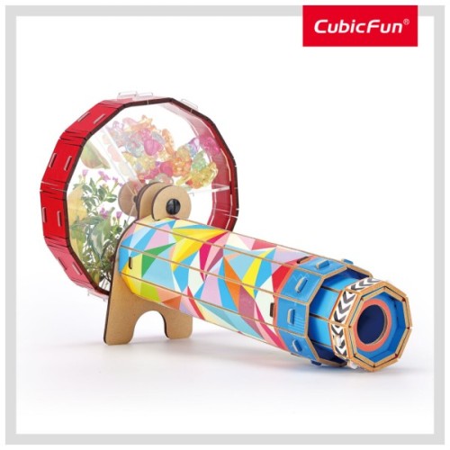 Пазл Cubic Fun Набір для моделювання STEM Калейдоскоп (DS1090h)