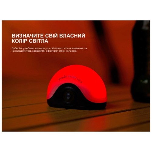 Ліхтар Fenix CL20R V.2.0 чорний (CL20RV20BLK)