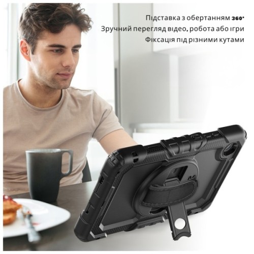 Чохол до планшета BeCover FortTab Lenovo Tab One / Tab K9 8.7" 2025 (TB305XU/FU) Black (715641)