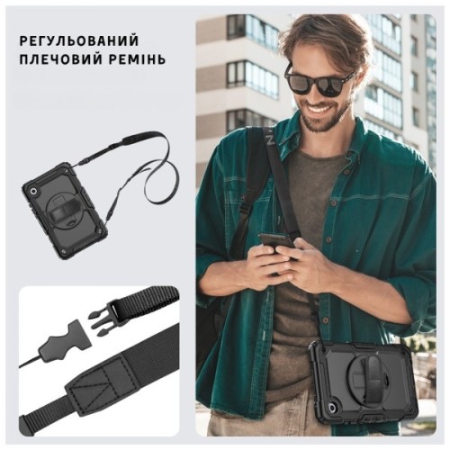 Чохол до планшета BeCover FortTab Lenovo Tab One / Tab K9 8.7" 2025 (TB305XU/FU) Black (715641)